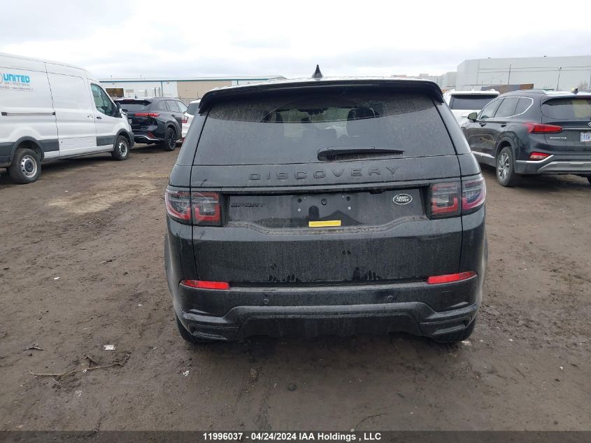 2021 Land Rover Discovery Sport S R-Dynamic VIN: SALCT2FX2MH886987 Lot: 11996037