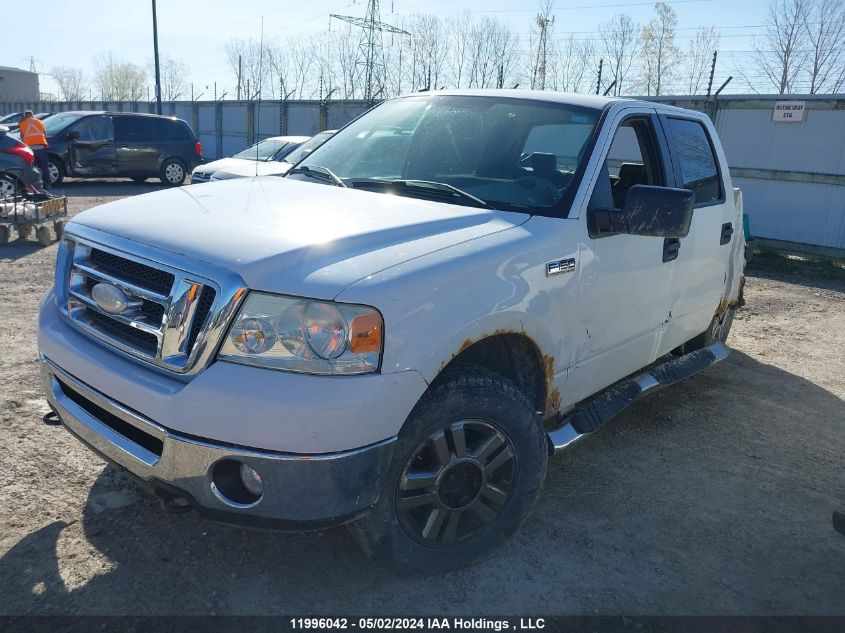 2008 Ford F150 Supercrew VIN: 1FTPW14V98FC14163 Lot: 11996042