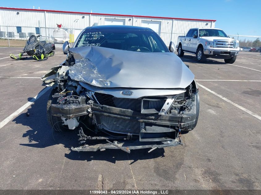 2011 Kia Optima Sx VIN: KNAGR4A65B5112701 Lot: 11996043