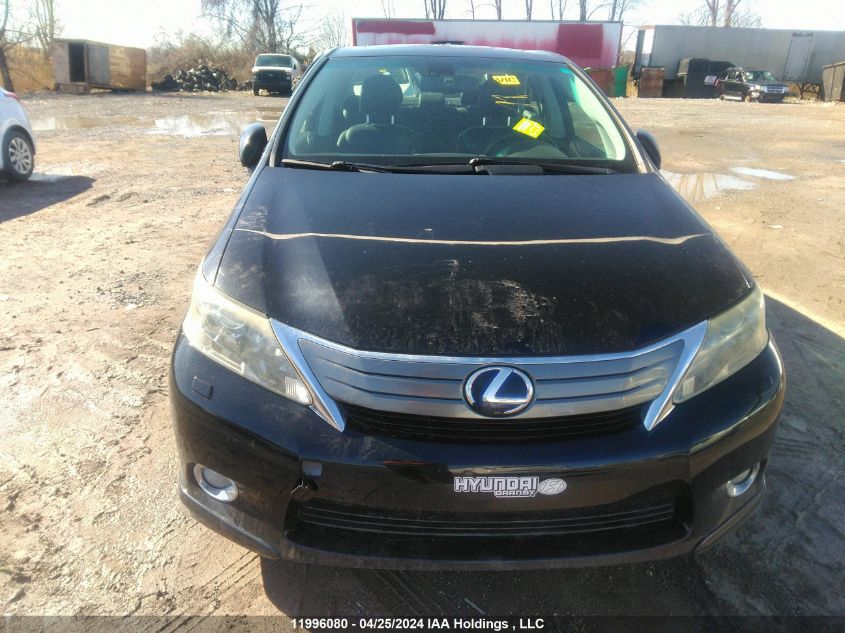 2010 Lexus Hs 250H VIN: JTHBB1BA7A2011662 Lot: 11996080