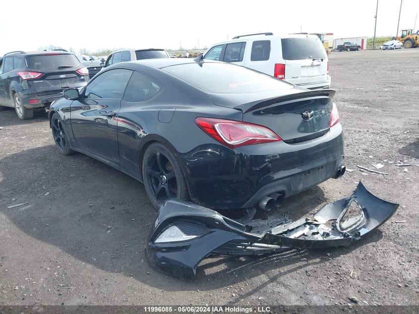 2013 Hyundai Genesis Coupe 2.0T VIN: KMHHT6KDXDU098462 Lot: 11996085