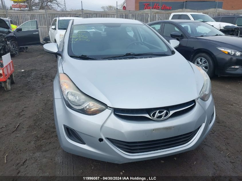 2012 Hyundai Elantra Gls/Limited VIN: 5NPDH4AE6CH145983 Lot: 11996087