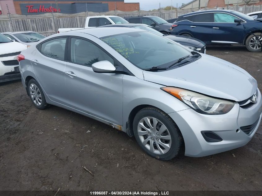 2012 Hyundai Elantra Gls/Limited VIN: 5NPDH4AE6CH145983 Lot: 11996087