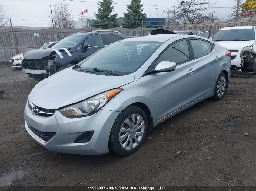 2012 Hyundai Elantra Gls/Limited VIN: 5NPDH4AE6CH145983 Lot: 11996087