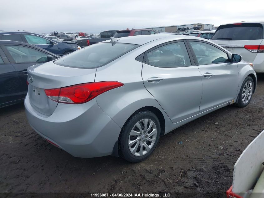 2012 Hyundai Elantra Gls/Limited VIN: 5NPDH4AE6CH145983 Lot: 11996087