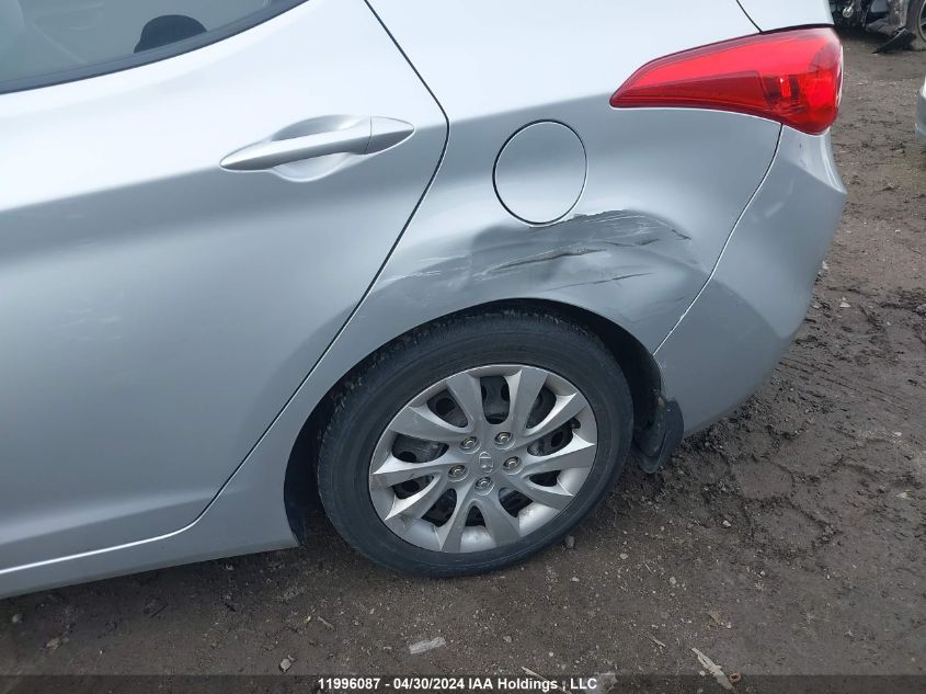 2012 Hyundai Elantra Gls/Limited VIN: 5NPDH4AE6CH145983 Lot: 11996087