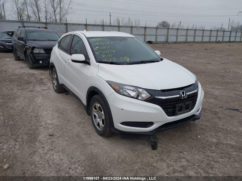 2016 Honda Hr-V VIN: 3CZRU6H36GM111876 Lot: 11996107