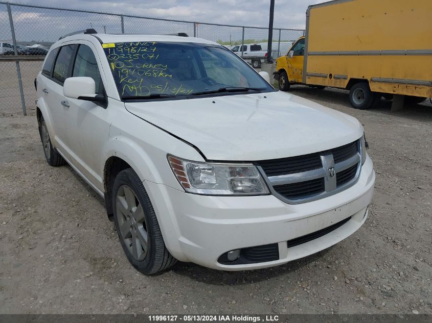 2010 Dodge Journey R/T VIN: 3D4PH6FV6AT235071 Lot: 11996127