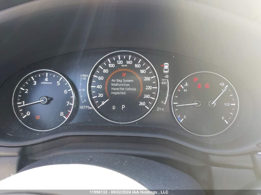 2022 Mazda Mazda3 VIN: 3MZBPACL2NM315206 Lot: 11996132