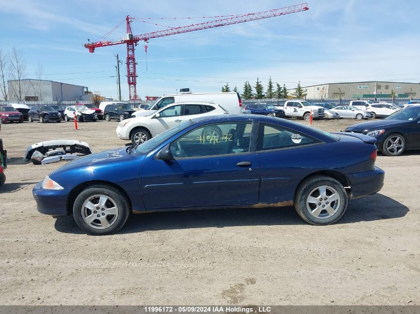 2002 Chevrolet Cavalier VIN: 1G1JC124127453810 Lot: 11996172