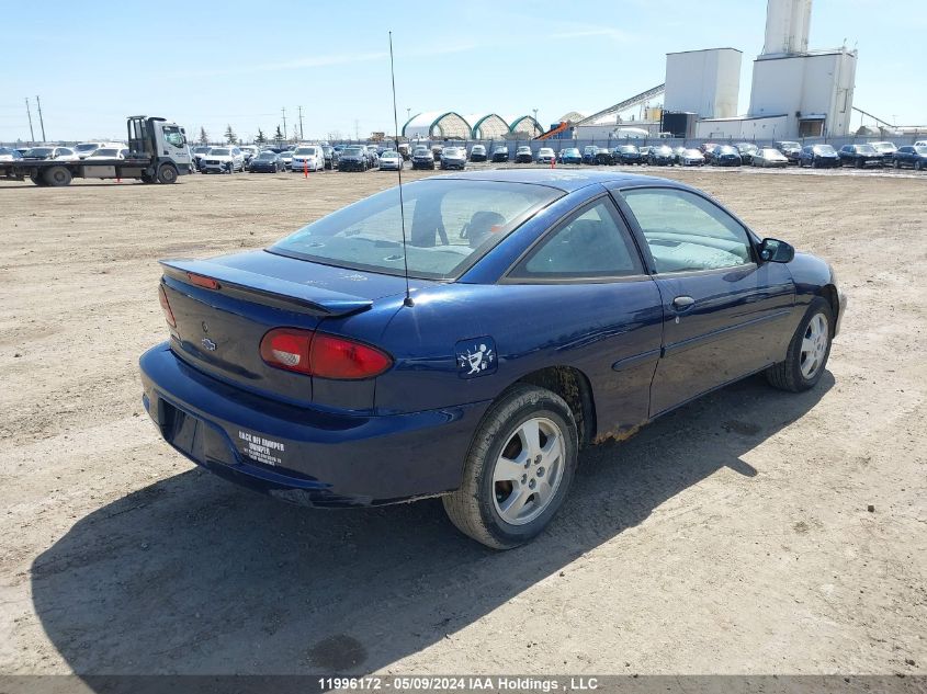 2002 Chevrolet Cavalier VIN: 1G1JC124127453810 Lot: 11996172