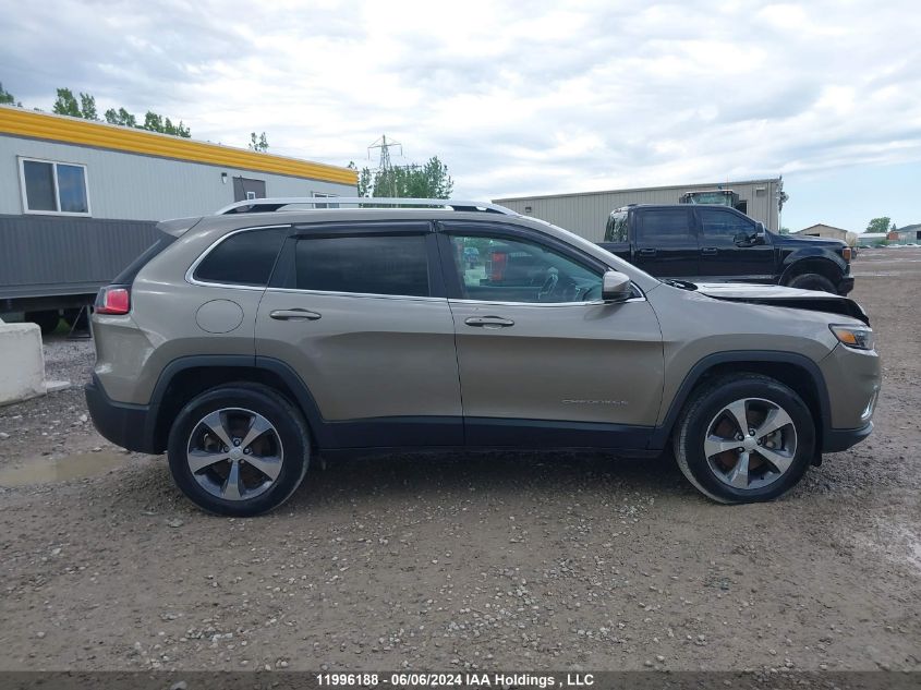 2019 Jeep Cherokee Limited VIN: 1C4PJMDX3KD376018 Lot: 11996188