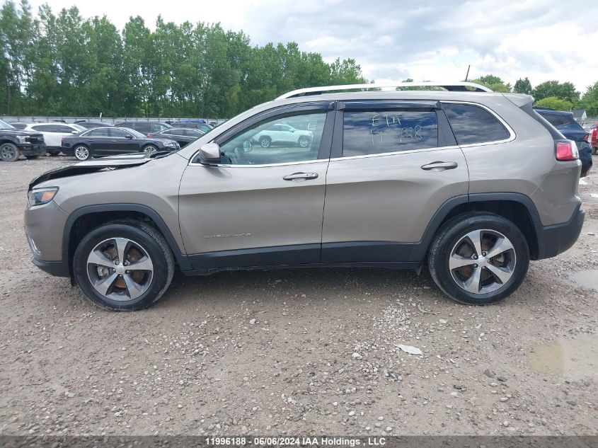 2019 Jeep Cherokee Limited VIN: 1C4PJMDX3KD376018 Lot: 11996188