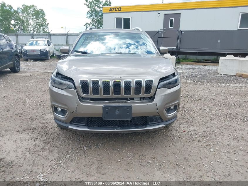 2019 Jeep Cherokee Limited VIN: 1C4PJMDX3KD376018 Lot: 11996188