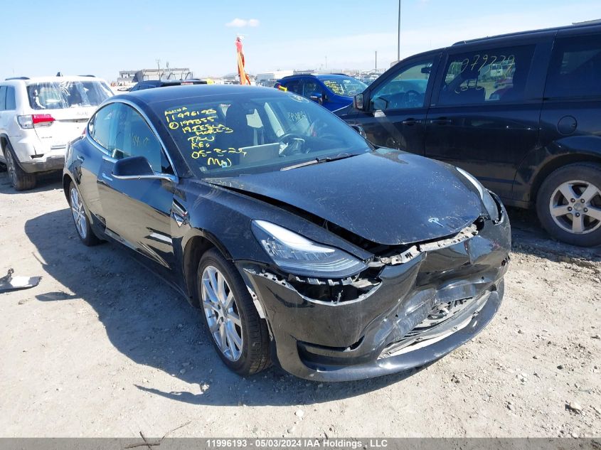 2019 Tesla Model 3 VIN: 5YJ3E1EB3KF199855 Lot: 11996193