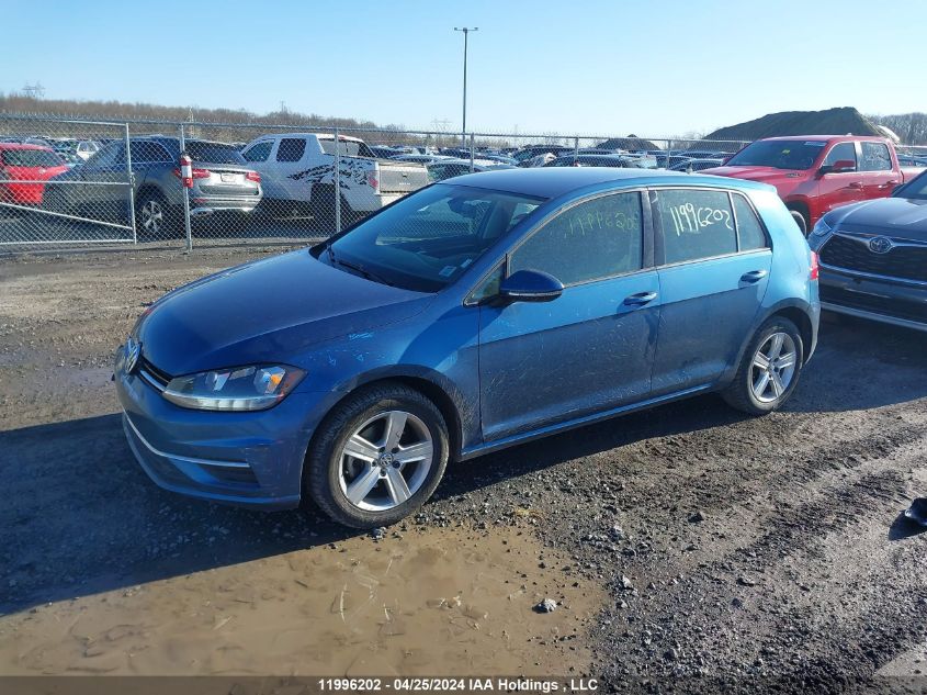 2021 Volkswagen Golf VIN: 3VWG57AU8MM009698 Lot: 11996202