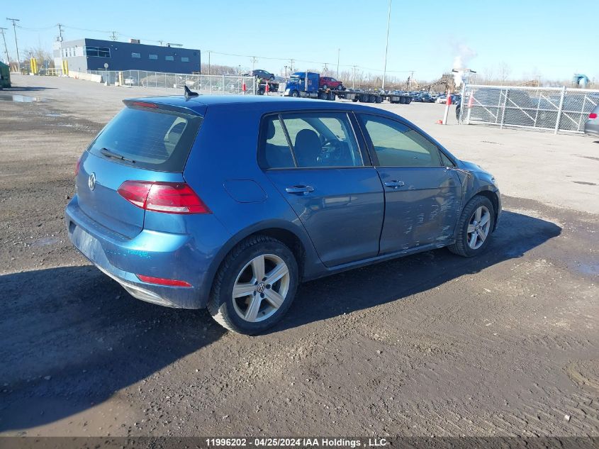 2021 Volkswagen Golf VIN: 3VWG57AU8MM009698 Lot: 11996202