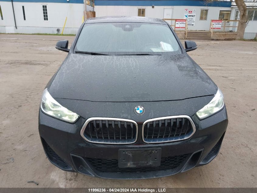 2022 BMW X2 VIN: WBXYJ1C08N5U04100 Lot: 11996236
