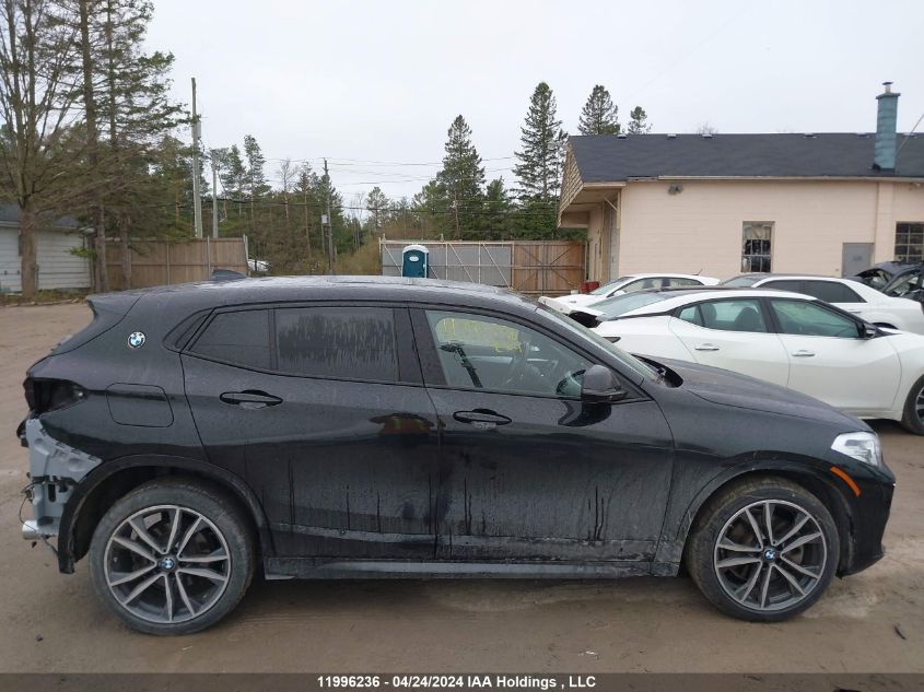 2022 BMW X2 VIN: WBXYJ1C08N5U04100 Lot: 11996236