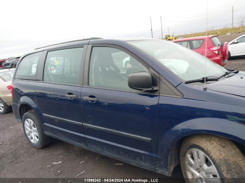 2015 Dodge Grand Caravan Se VIN: 2C4RDGBG4FR510929 Lot: 11996242