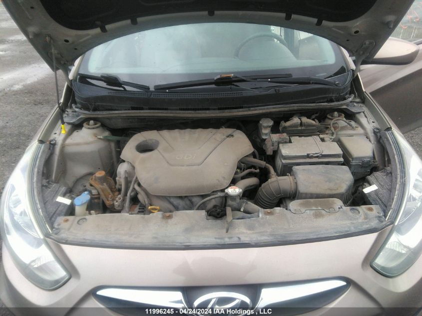 2013 Hyundai Accent VIN: KMHCT4AE8DU515750 Lot: 11996245