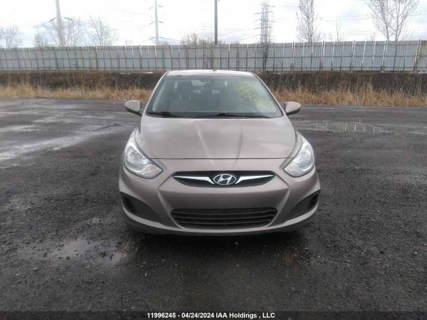 2013 Hyundai Accent VIN: KMHCT4AE8DU515750 Lot: 11996245