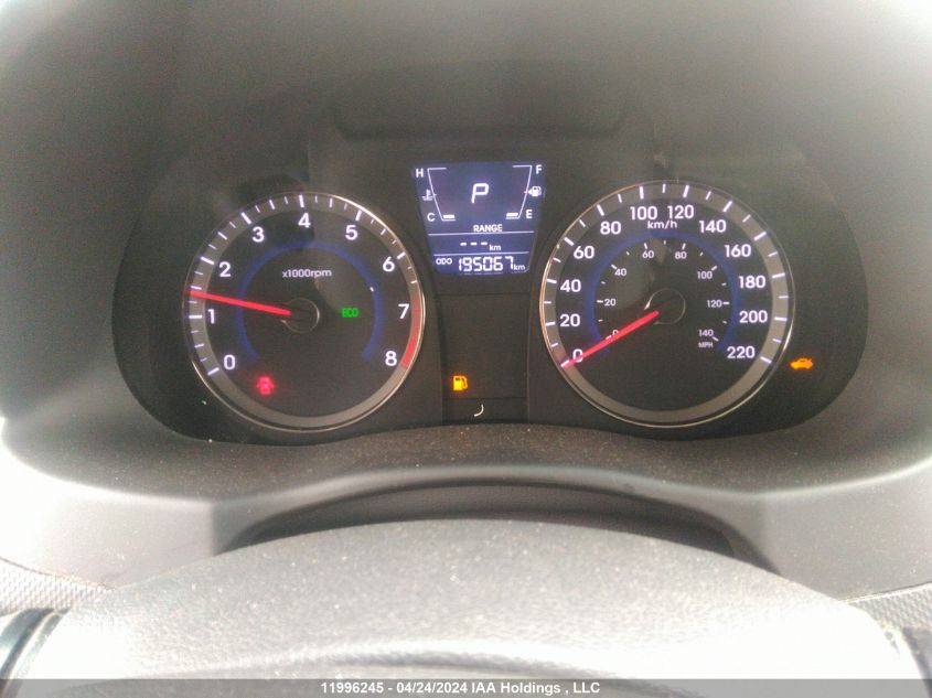 2013 Hyundai Accent VIN: KMHCT4AE8DU515750 Lot: 11996245