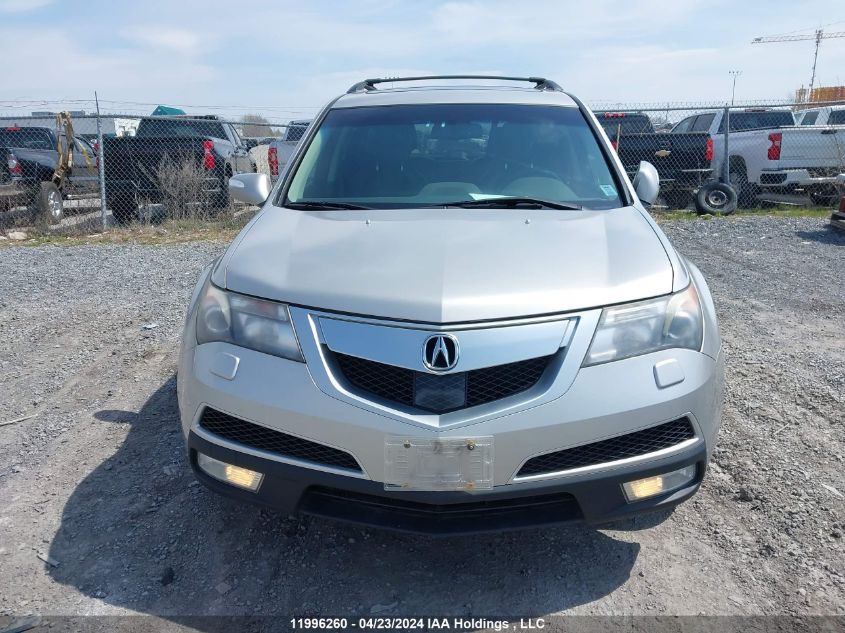 2010 Acura Mdx Advance VIN: 2HNYD2H74AH004659 Lot: 11996260