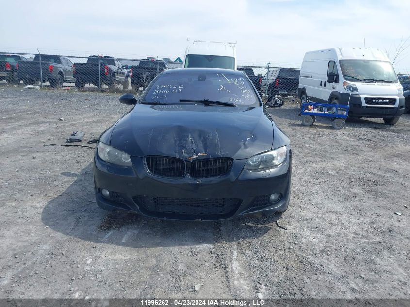 2009 BMW 3 Series VIN: WBAWC73589E274562 Lot: 11996262