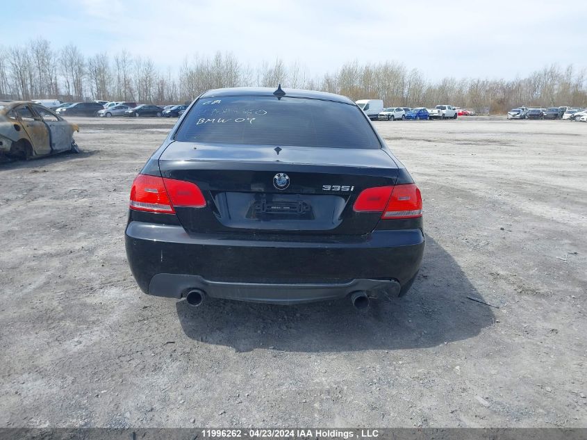 2009 BMW 3 Series VIN: WBAWC73589E274562 Lot: 11996262