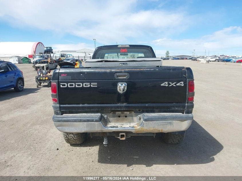 2001 Dodge Ram 1500 VIN: 3B7HF13Y31G752202 Lot: 11996277