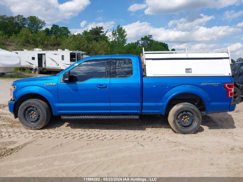 2020 Ford F-150 Xlt VIN: 1FTEX1EP6LFB01736 Lot: 11996282