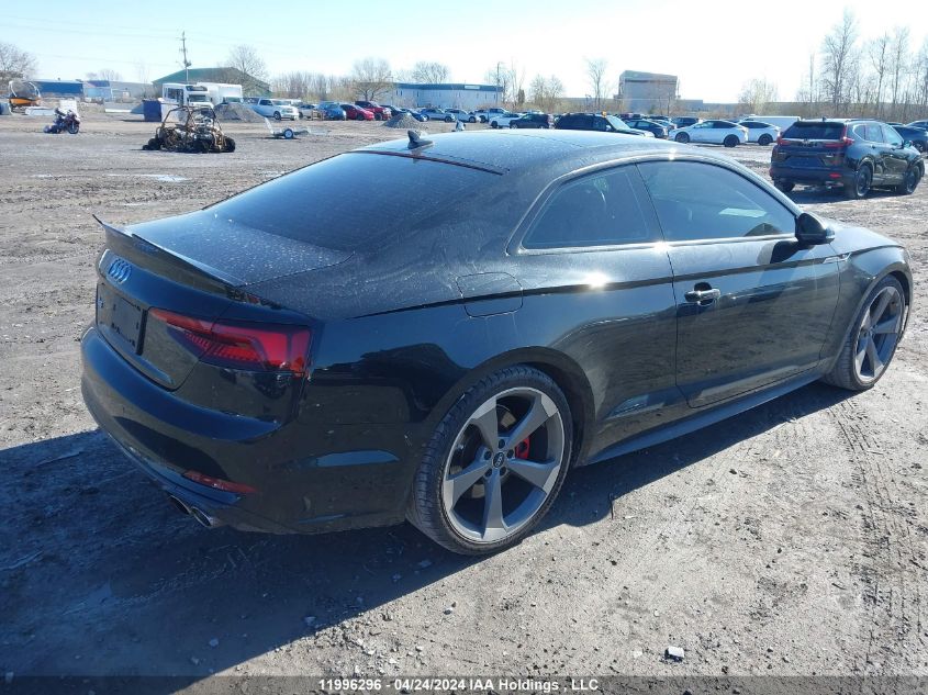 2019 Audi S5 VIN: WAUR4AF51KA027139 Lot: 11996296