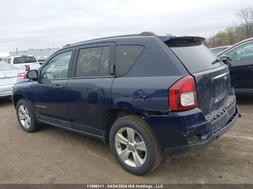 2016 Jeep Compass Sport VIN: 1C4NJCAB0GD556025 Lot: 11996311