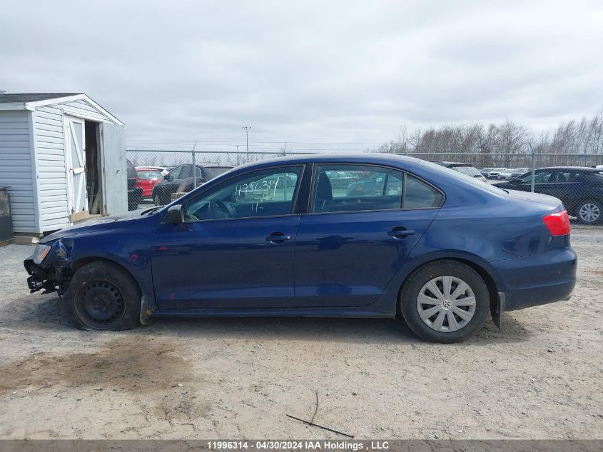 2011 Volkswagen Jetta Sedan VIN: 3VW2K7AJ8BM109273 Lot: 11996314