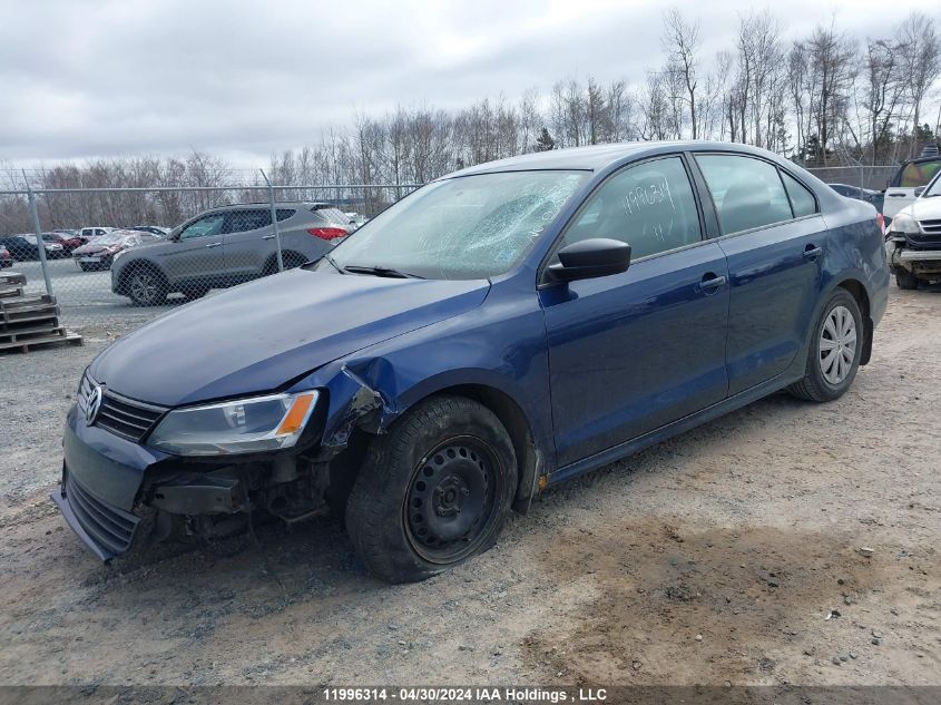 2011 Volkswagen Jetta Sedan VIN: 3VW2K7AJ8BM109273 Lot: 11996314