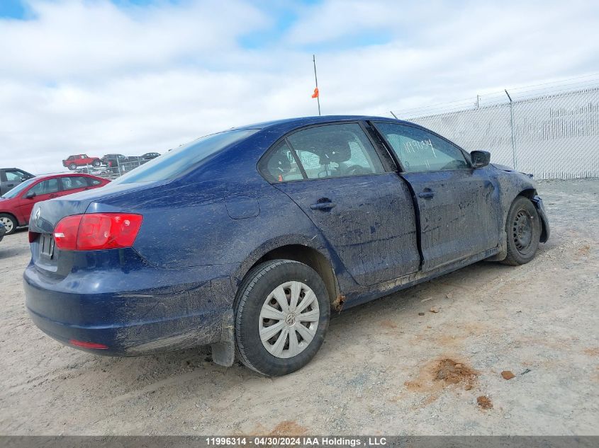 2011 Volkswagen Jetta Sedan VIN: 3VW2K7AJ8BM109273 Lot: 11996314