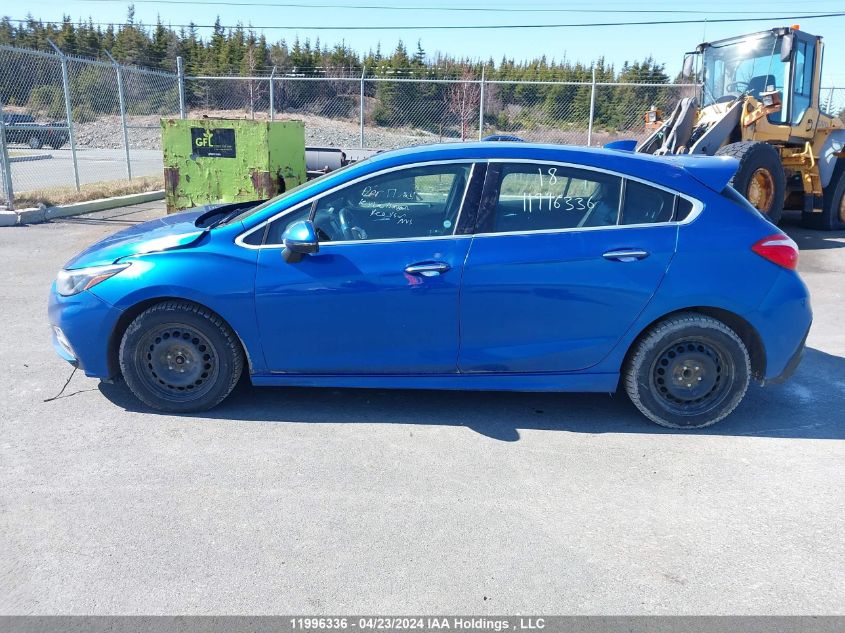 2018 Chevrolet Cruze VIN: 3G1BF6SM8JS630328 Lot: 11996336