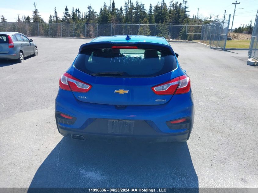 2018 Chevrolet Cruze VIN: 3G1BF6SM8JS630328 Lot: 11996336