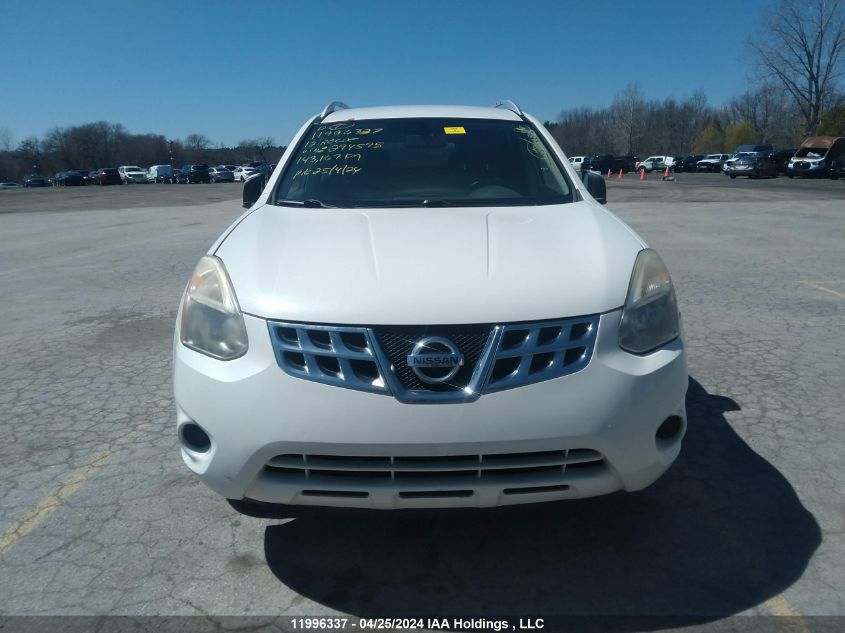 2012 Nissan Rogue S/Sv VIN: JN8AS5MT3CW294595 Lot: 11996337