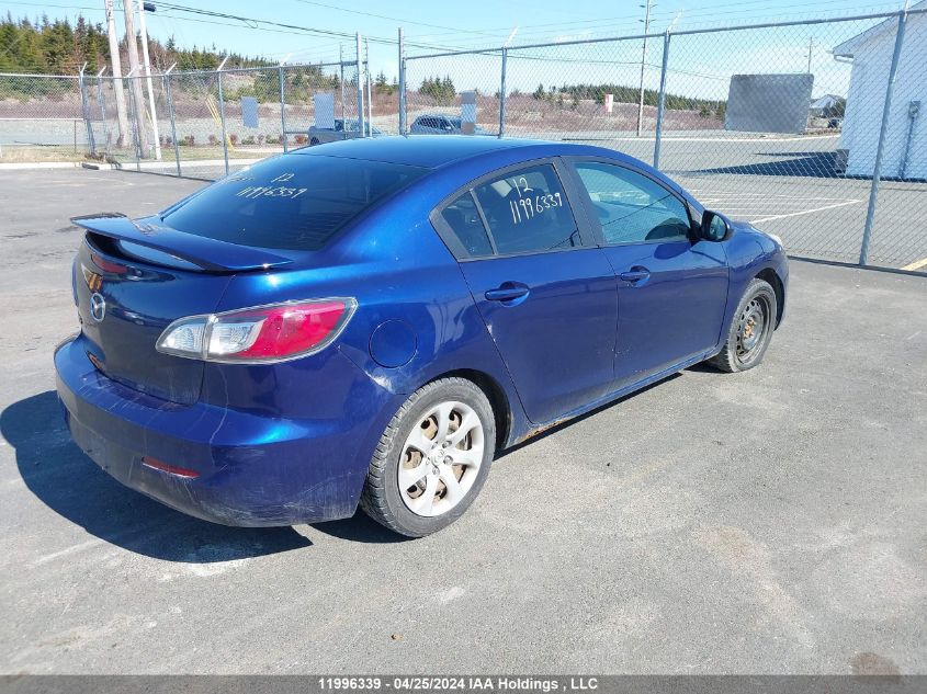 2012 Mazda Mazda3 VIN: JM1BL1UF7C1590779 Lot: 11996339