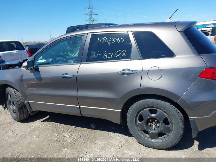 2007 Acura Rdx Technology VIN: 5J8TB185X7A801828 Lot: 11996340