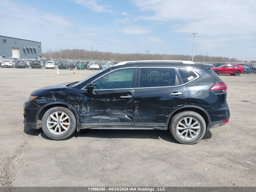 2018 Nissan Rogue VIN: 5N1AT2MV2JC705102 Lot: 11996345