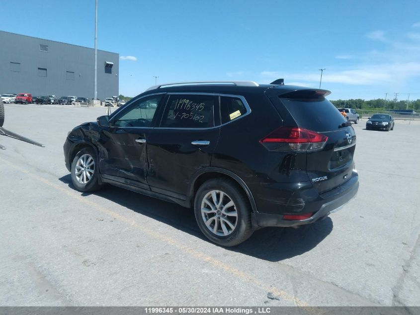 2018 Nissan Rogue VIN: 5N1AT2MV2JC705102 Lot: 11996345