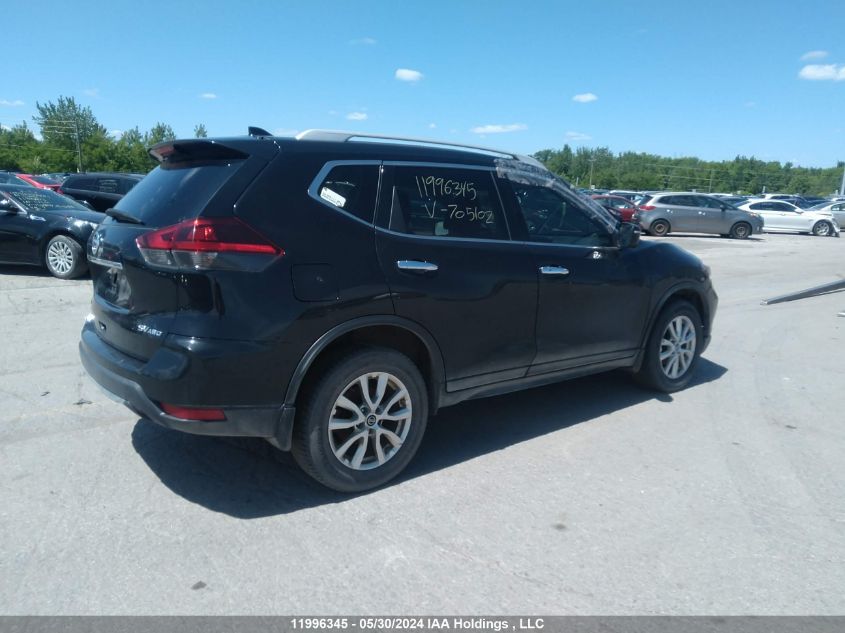 2018 Nissan Rogue VIN: 5N1AT2MV2JC705102 Lot: 11996345