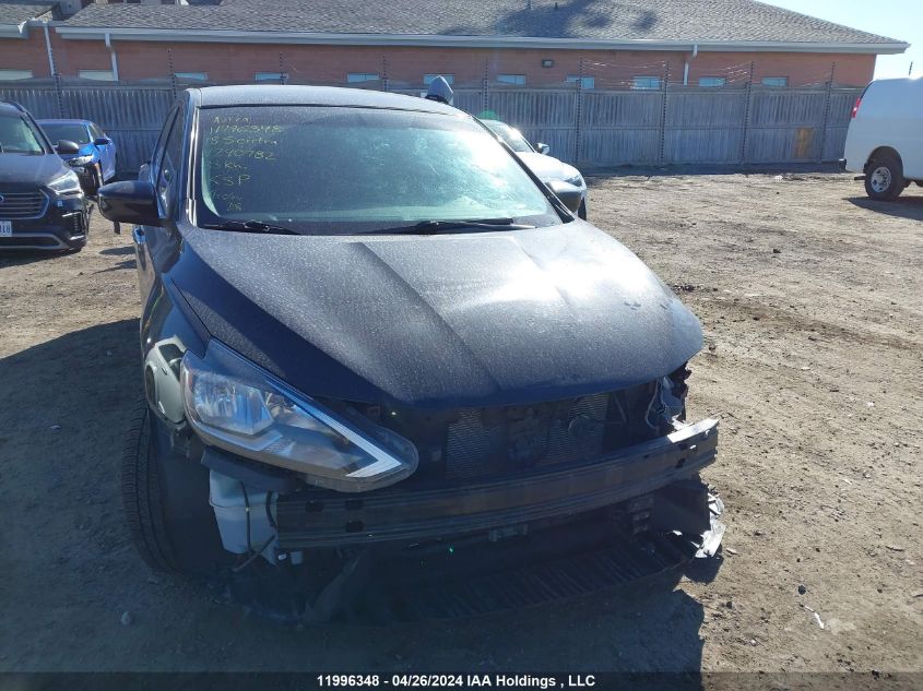 2018 Nissan Sentra VIN: 3N1AB7AP8JY240782 Lot: 11996348