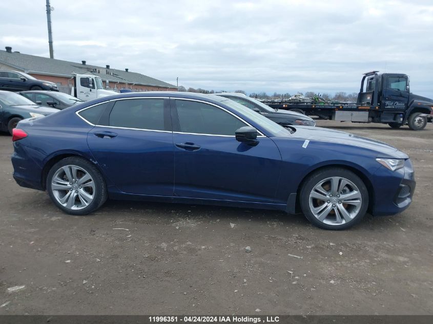 2021 Acura Tlx VIN: 19UUB6F40MA800792 Lot: 11996351