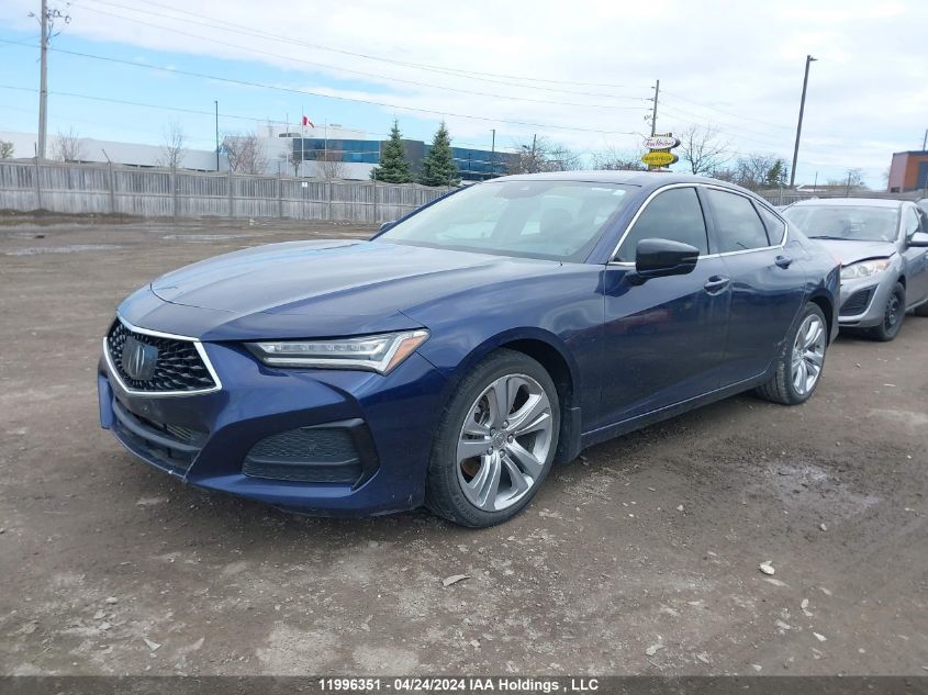 2021 Acura Tlx VIN: 19UUB6F40MA800792 Lot: 11996351