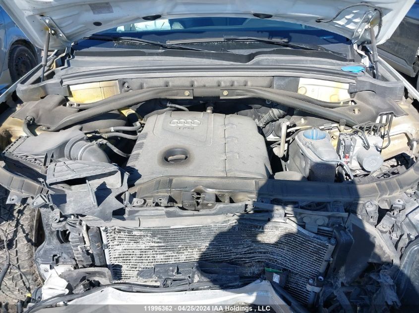 2013 Audi Q5 VIN: WA1VFCFP2DA075139 Lot: 11996362