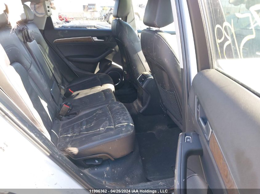 2013 Audi Q5 VIN: WA1VFCFP2DA075139 Lot: 11996362